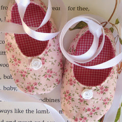 Ballet Style Baby Shoes Sewing Pattern